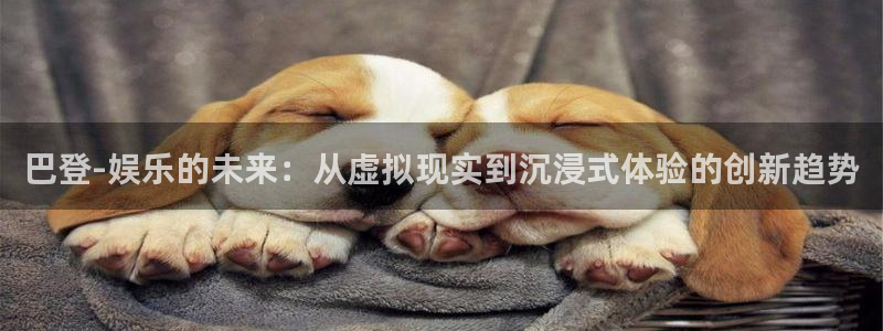 蓝狮娱乐2登录地址：巴登-娱乐的未来：从虚拟现实到沉浸式体验的创新趋势